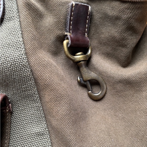 Ralph Lauren Leather and Canvas Tote Bag - Picture 7 of 9